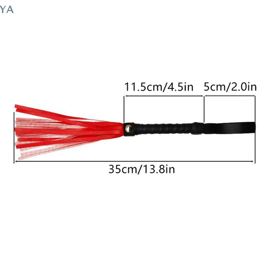 [Y]High Quality Pu Leather Pimp Whip Racing - ProPawPet.com