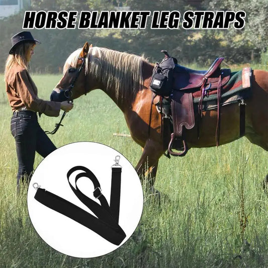 Horse Blanket Leg Straps Elastic Equine - ProPawPet.com