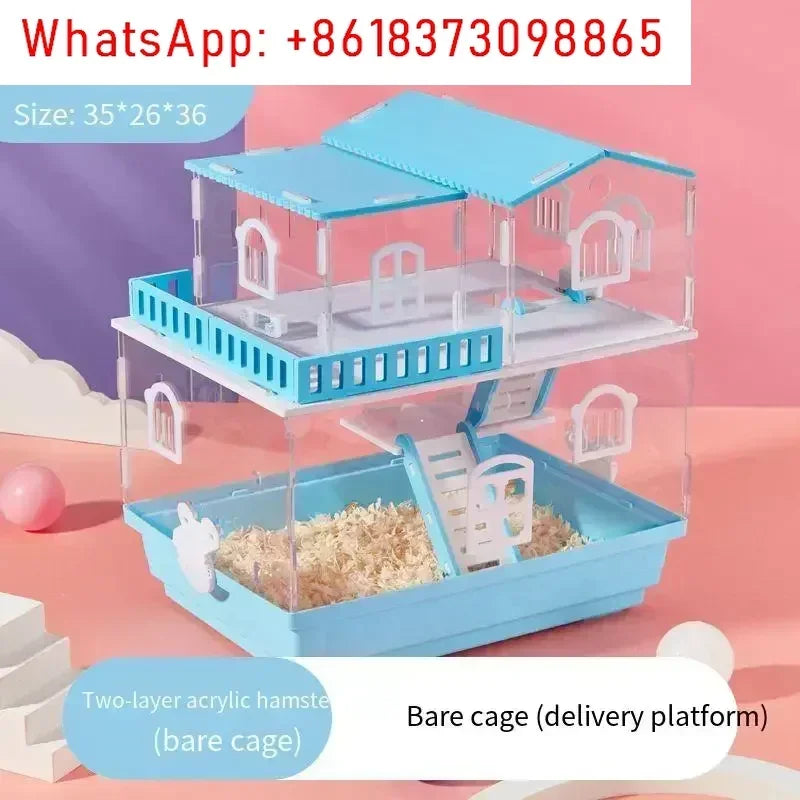 2/3 Layer Acrylic Pet Hamster Cage - ProPawPet.com