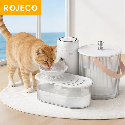 ROJECO Automatic Dog Water Fountain - ProPawPet.com