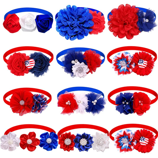 20/50pcs Dog Flower Dog Bow Tie For Dogs - ProPawPet.com