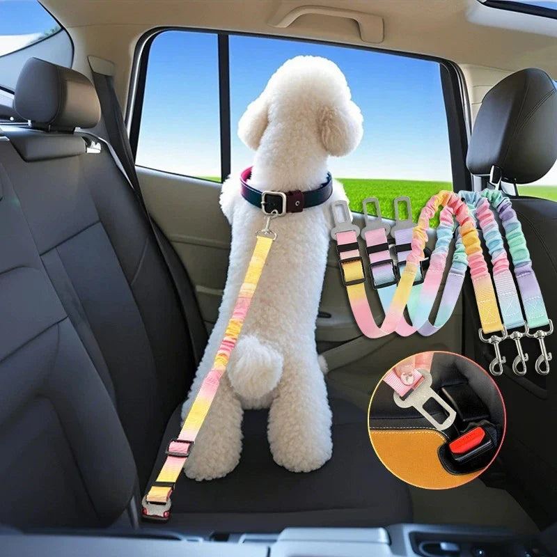 Car Safety Buckle Rope.The Gradient Colored - ProPawPet.com
