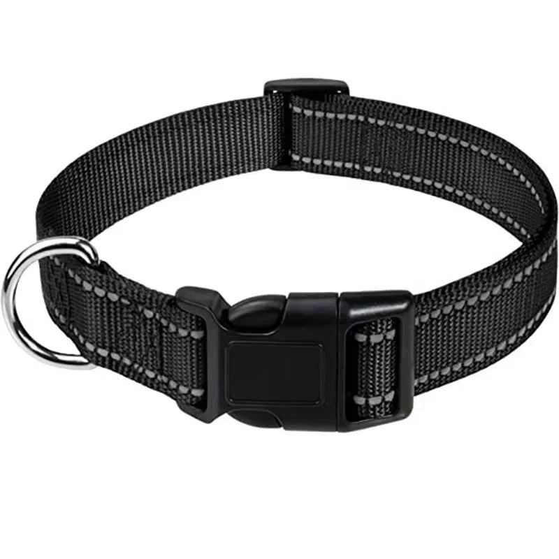 Reflective Pet Collar Adjustable Nylon - ProPawPet.com