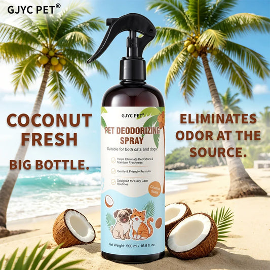 500ml Natural Pet Deodorizing Spray Coconut - ProPawPet.com
