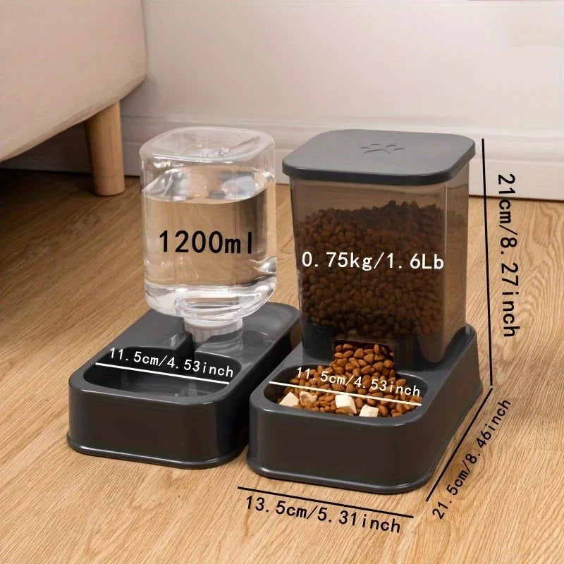 Automatic Cat and Dog Feeder with Drinker - - ProPawPet.com
