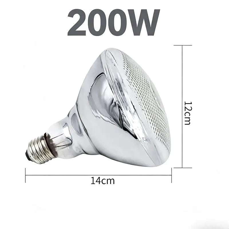 G 100w 150w 200w 250w Infrared Heat Lamp – 4 Colors