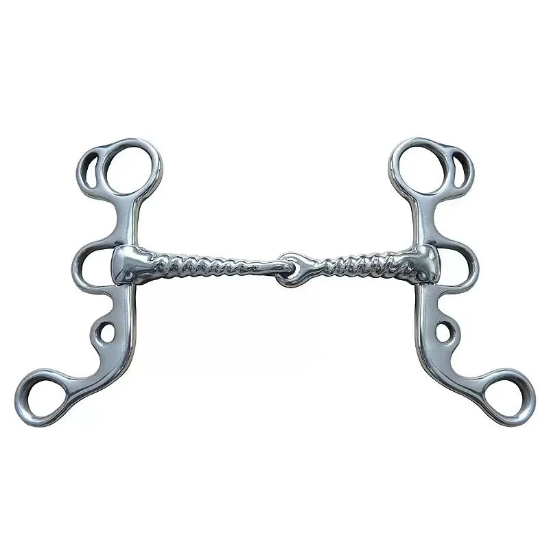 Horse Full Cheek Bit Copper Training Stainless Steel Ring – 3 Colors