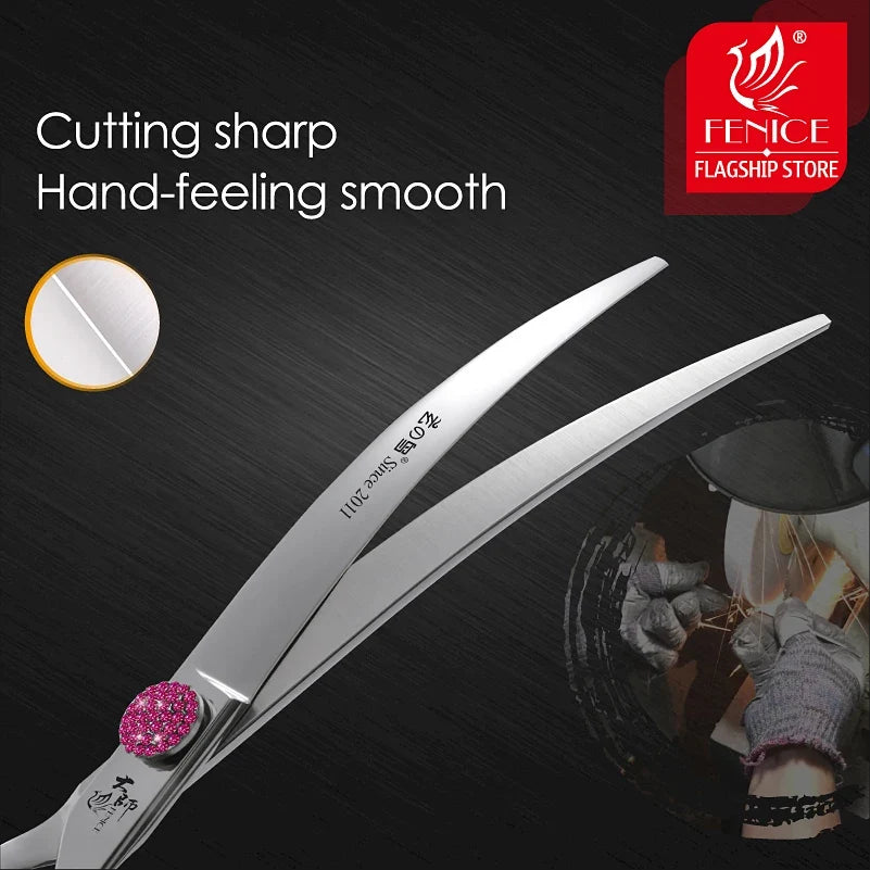 Fenice Pink Diamond Screw Pet Super Curved - ProPawPet.com