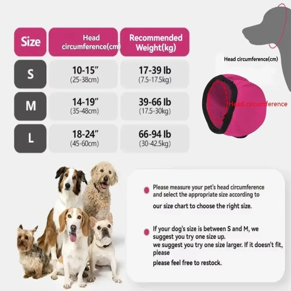 Noise Reduction Dog Ear Covers Hearing - ProPawPet.com