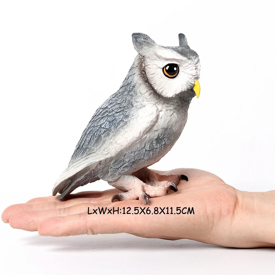 Realistic Plastic Birds of Prey Figurines Bald Eagle Falcon – 15 Colors