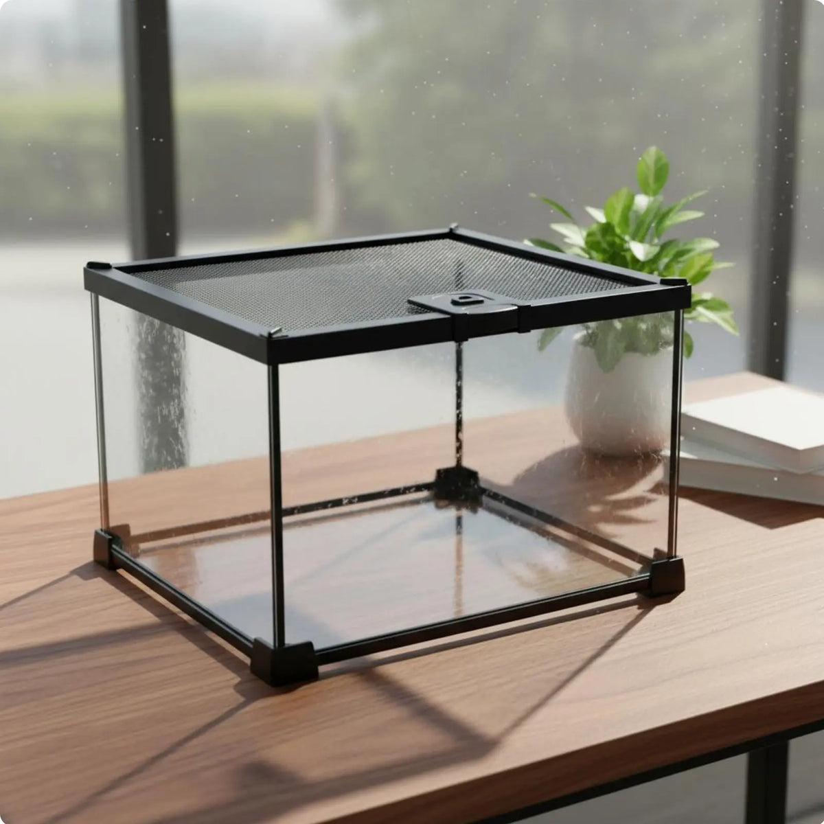Glass Amphibian Terrarium Anti-Security - ProPawPet.com
