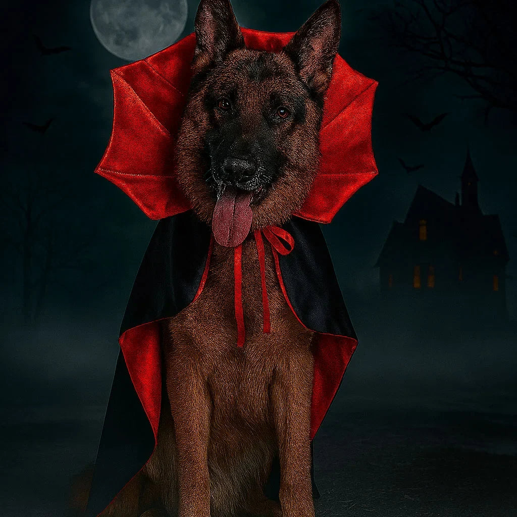Halloween Pet Cape Costume with Bat Wings - ProPawPet.com