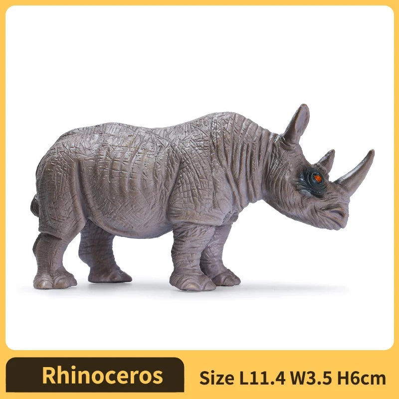 Realistic Animal Figures Toys, Safari Jungle Wild Figurines – 15 Colors