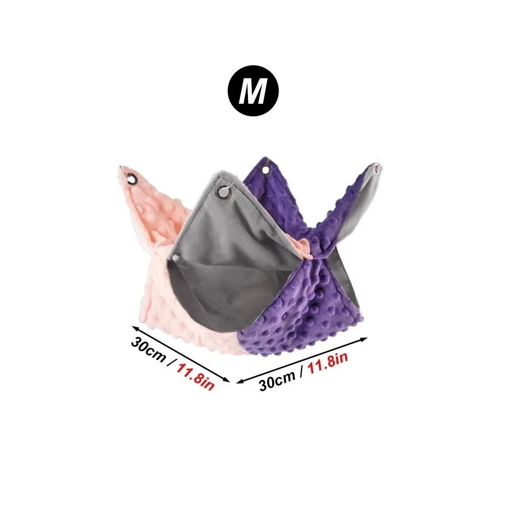 Durable Warm Pet Hanging Bed Double Thickened Splicing Design – 6 Colors