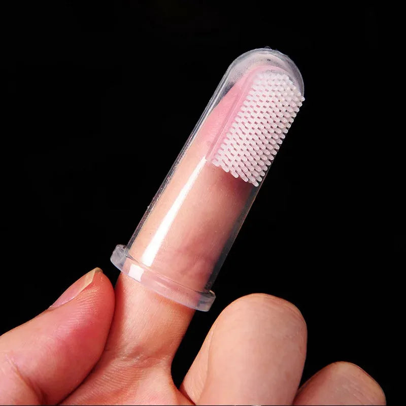 1/2/3pcs Soft Pet Dog Finger Toothbrush Dog - ProPawPet.com