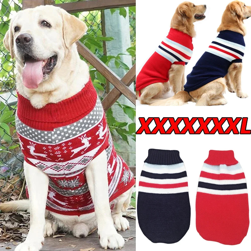 Dog Sweater,Knit Big Dog Sweater - ProPawPet.com