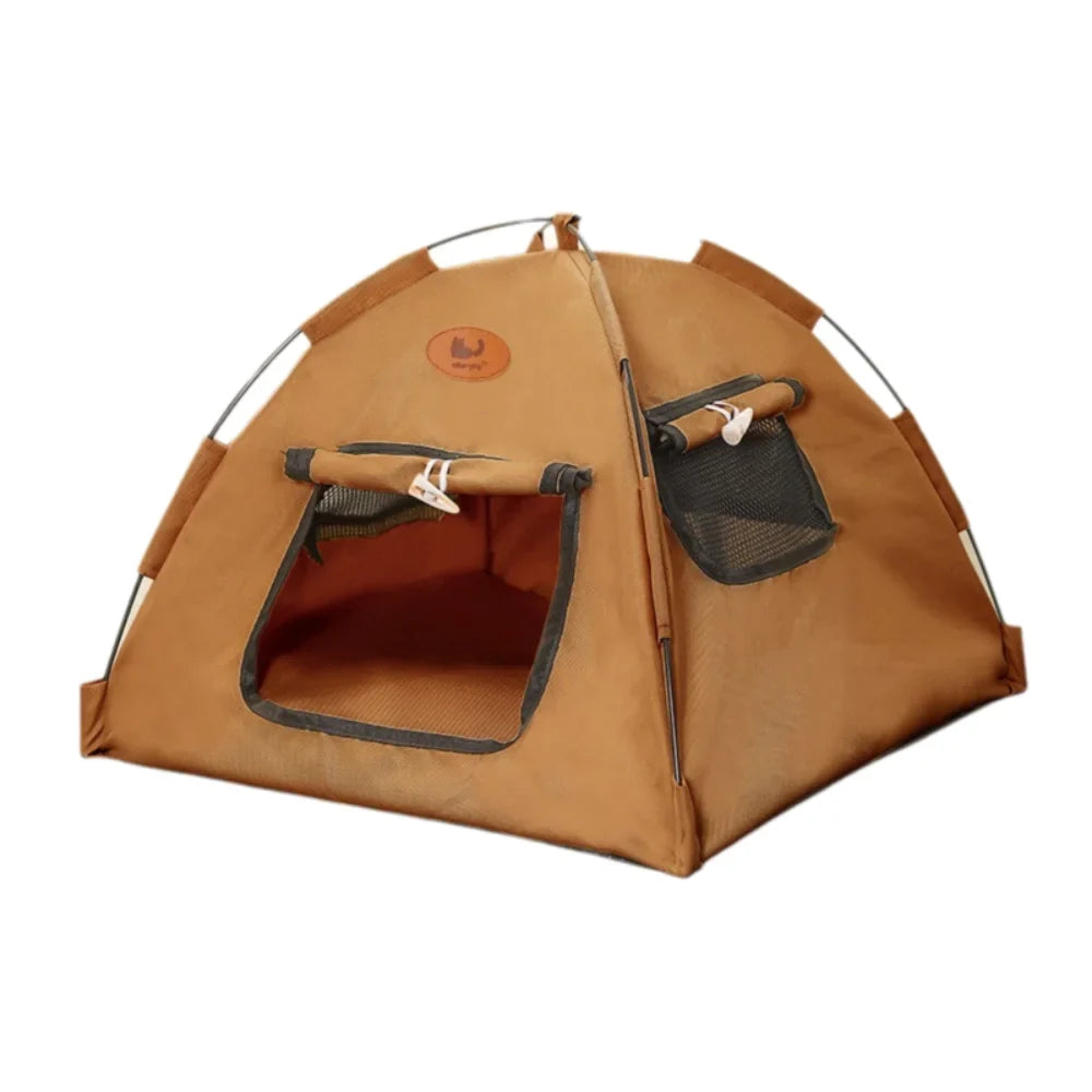 Portable Foldable Pet Cat Tent Closed Design - ProPawPet.com