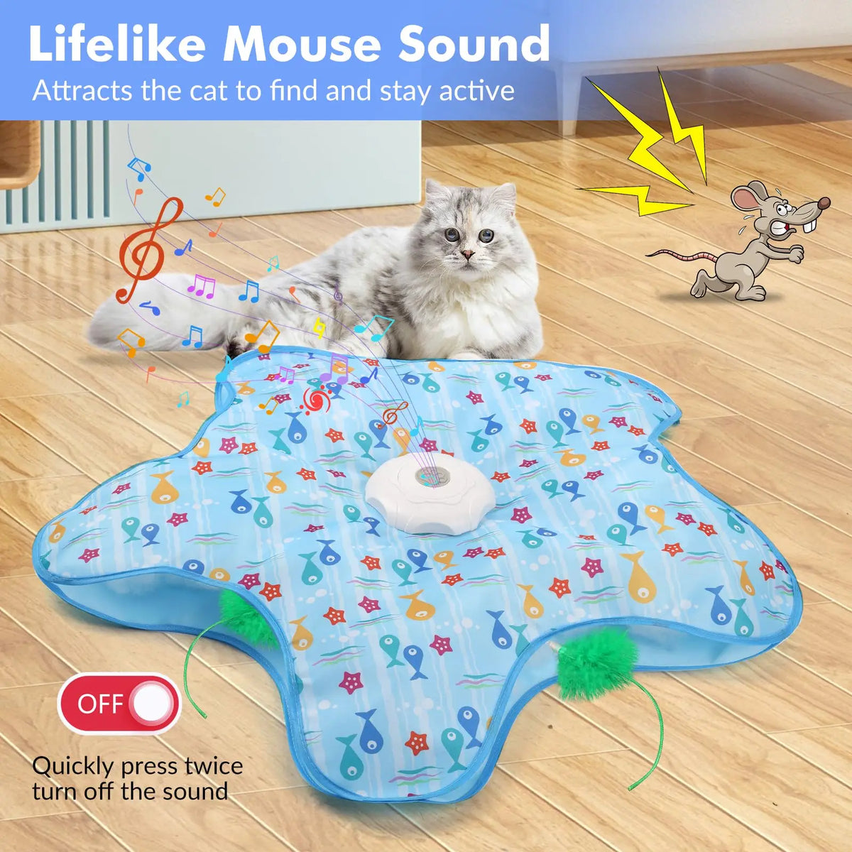 Interactive Cat Toys Rechargeable,Durable - ProPawPet.com