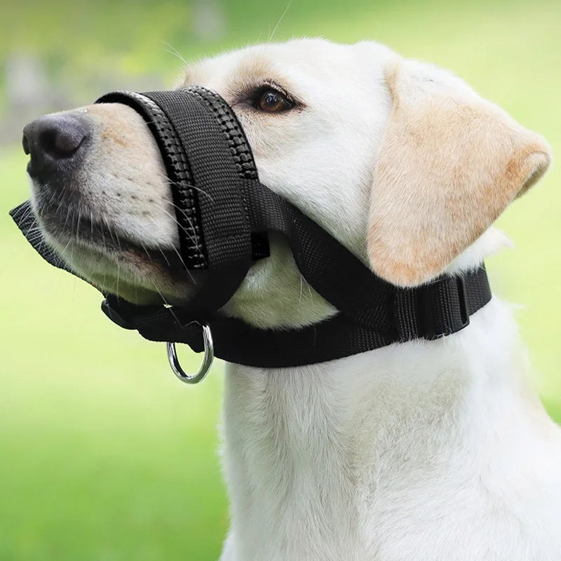 Adjustable Dog Muzzle Prevent Biting and - ProPawPet.com