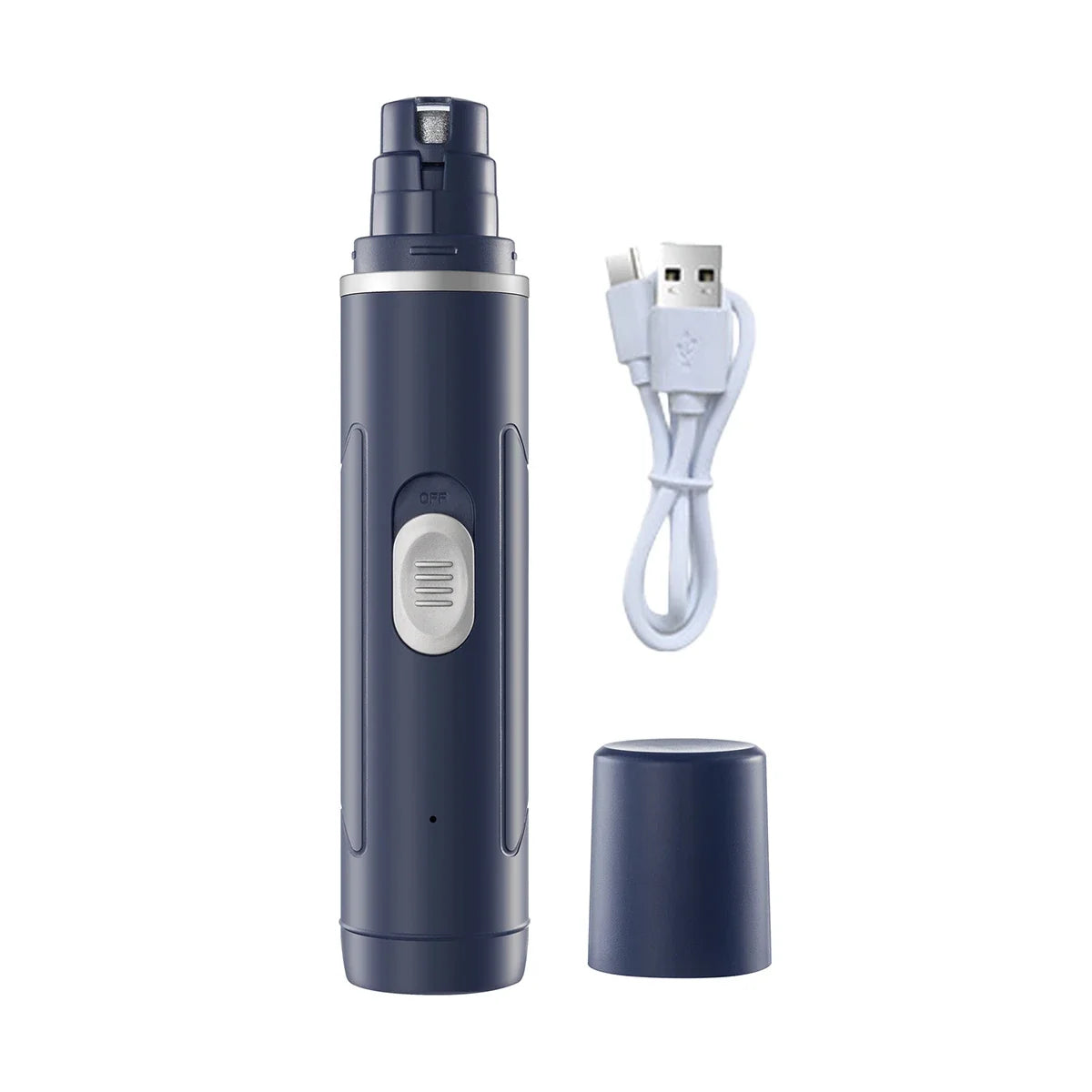 Quiet Dog Nail Grinder USB Rechargeable Electric Pet Paws Clipper – Dog Supplies
