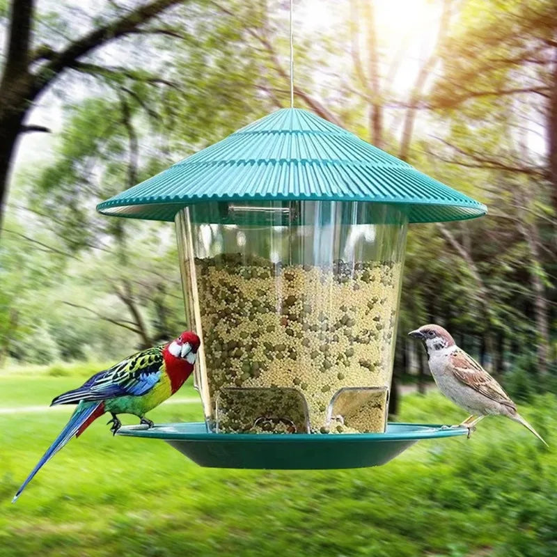 Gazebo Hanging Wild Bird Feeder Automatic - ProPawPet.com