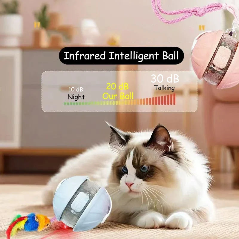 Cat Infrared Interactive Ball Toys Automatic - ProPawPet.com
