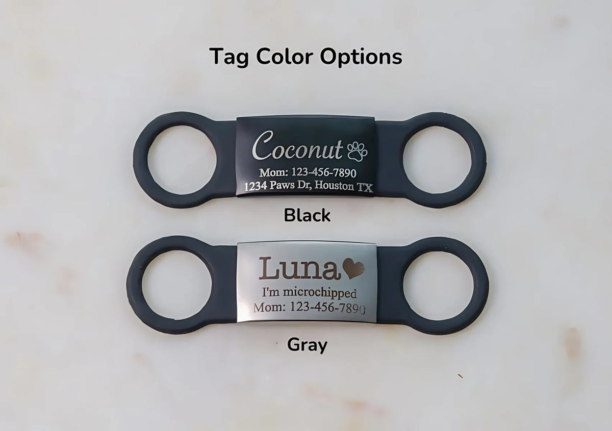 Silent Slide-On Dog Cat Collar Tag - ProPawPet.com