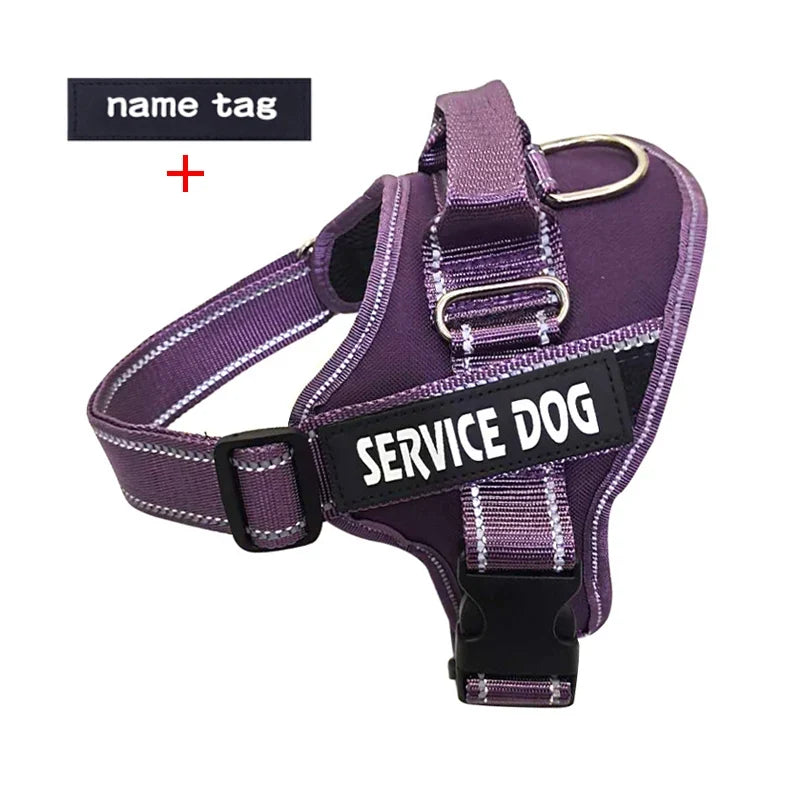 Nylon Dog Harness Personalized Reflective - ProPawPet.com