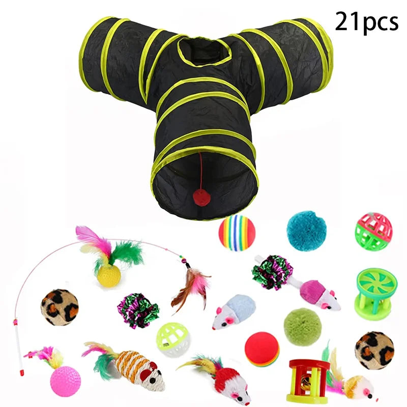 Cat Teaser Wand Toy Self Entertainment Maze - ProPawPet.com