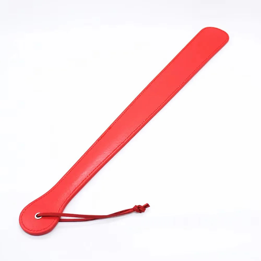 PU Leather Spanking Paddle, 48cm Riding Crop – Horse Supplies