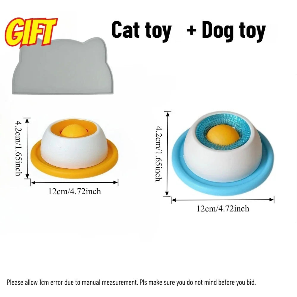 Interactive Slow Feeder Food Dispenser Lick Toys