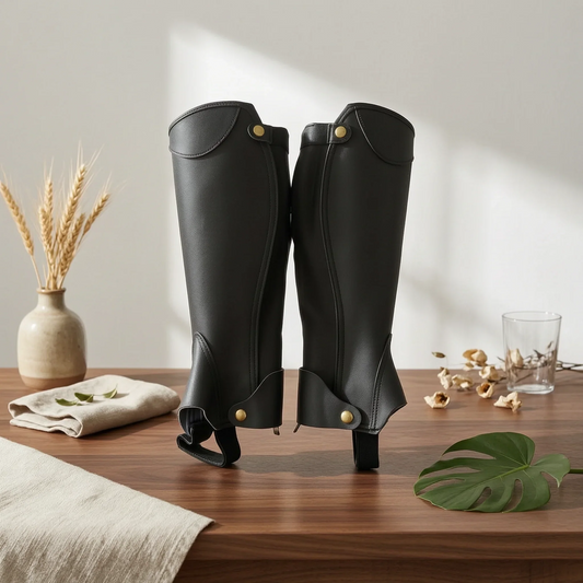 Half Chaps Fitted Riding Gaiters Legwear - ProPawPet.com