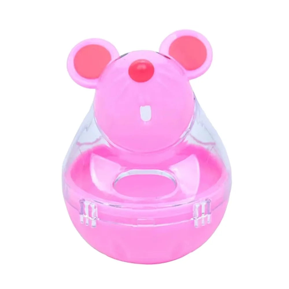 Portable Food Slow Feeding Cat Cartoon Pet Supplies Leaks Ball – 2 Colors