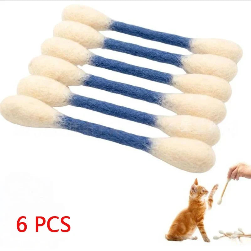 Creative Large Cotton Swab Shaped Catnip Toy - ProPawPet.com