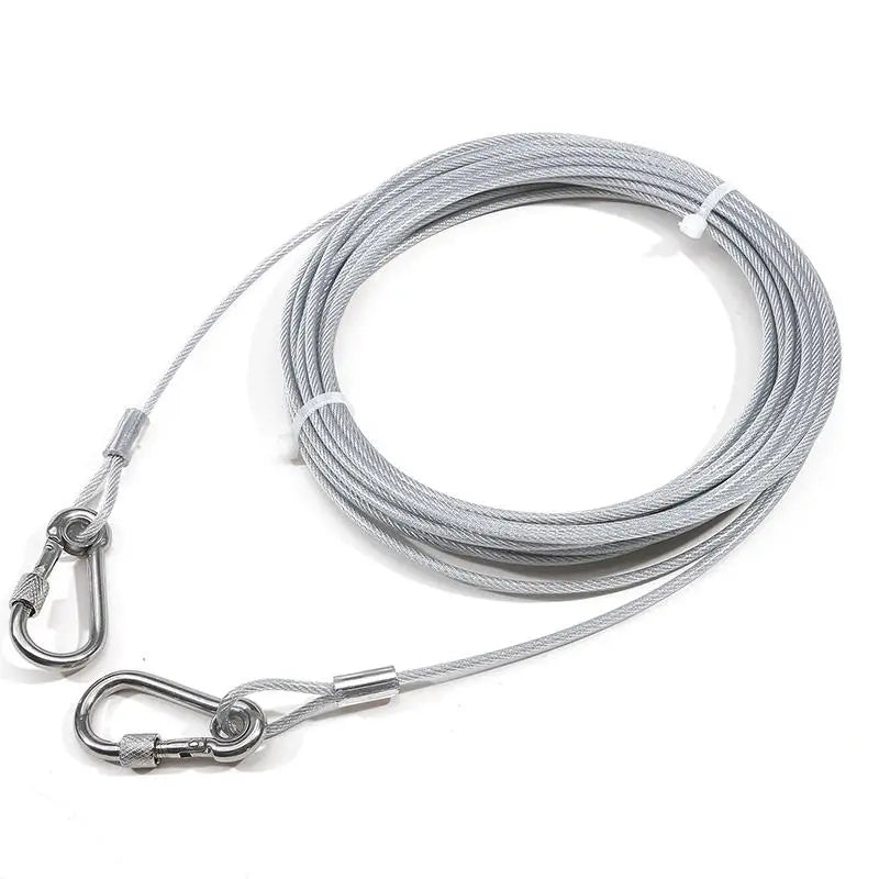 Heavy-duty Reflective Dog Tie-out – Dog Leashes & Leads