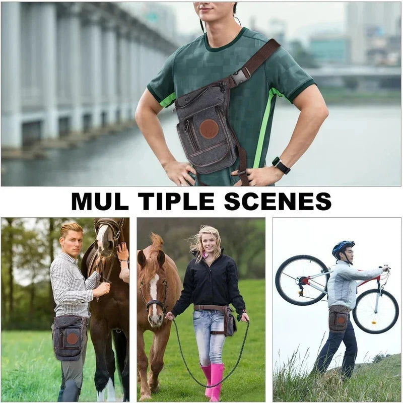 Portable Equestrian Drop Leg Bag High - ProPawPet.com