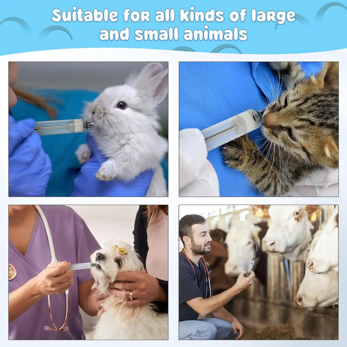 Adjustable Animal Oral Drencher Reusable - ProPawPet.com
