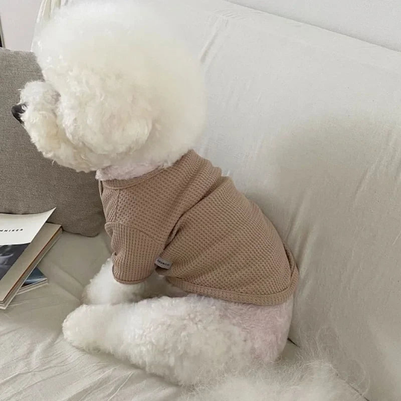 Autumn Winter Dog Shirt Soft Dog Clothes - ProPawPet.com