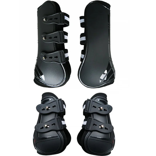 4 Pcs Horse Leg Boots Adjustable Front Hind - ProPawPet.com