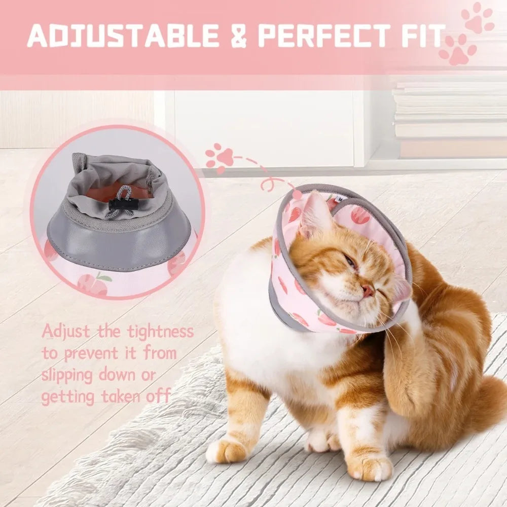 Adjustable Cat Recovery Collar Lightweight - ProPawPet.com