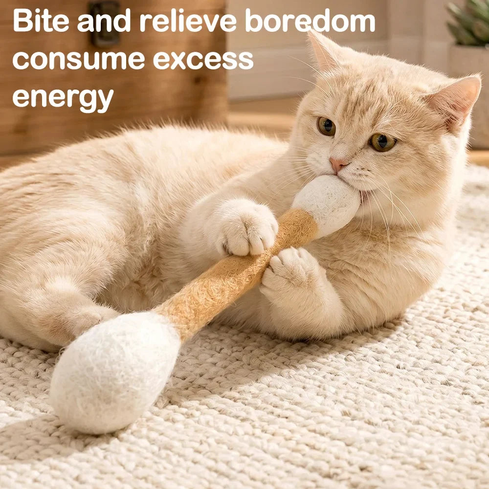 Creative Large Catnip Cotton Swab Rope Toys - ProPawPet.com