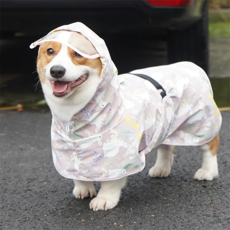 Fullnai Rainy Season Puppy Dog Raincoat - ProPawPet.com