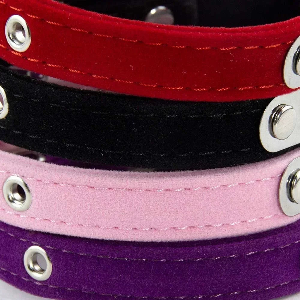 Personalized Cat Collar Soft Velvet Puppy - ProPawPet.com