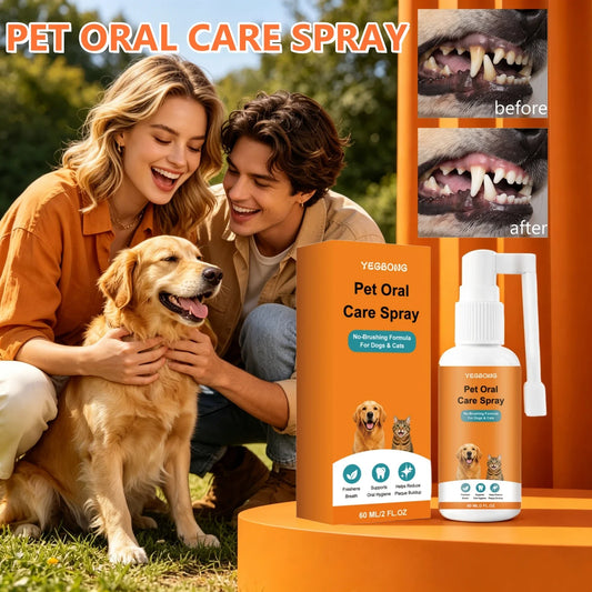 No-Brush Pet Oral Care Spray Gentle Clean - ProPawPet.com