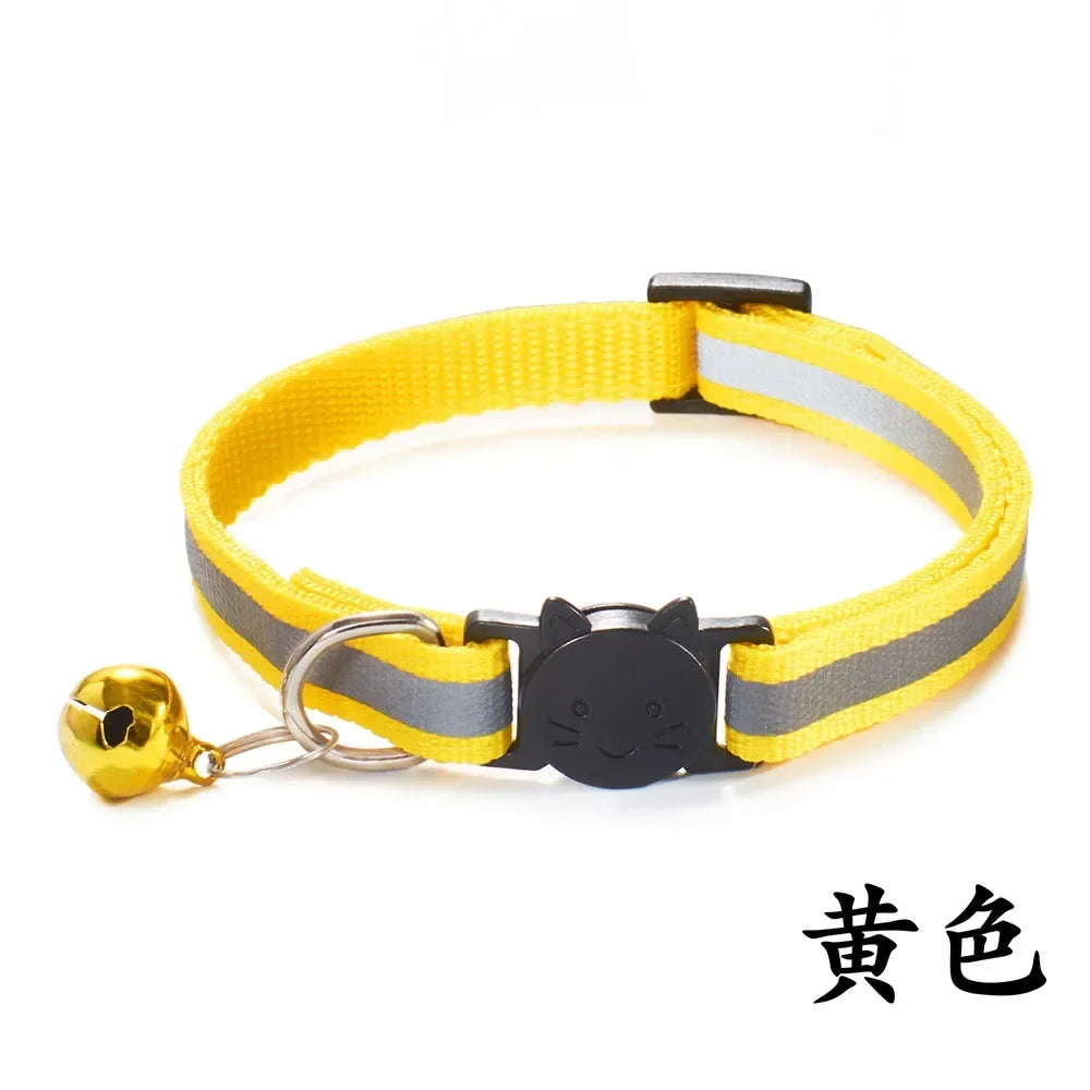 Reflective Breakaway Cat Collars with Bells - ProPawPet.com