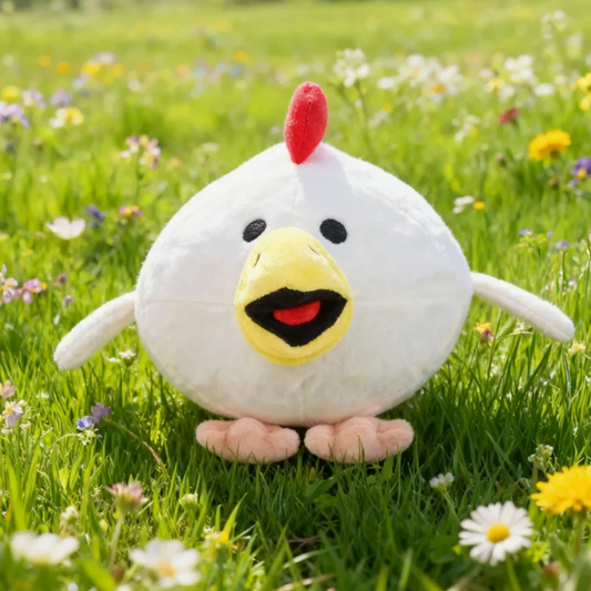 Kawaii Chicken Gun Action Figure Cute White - ProPawPet.com