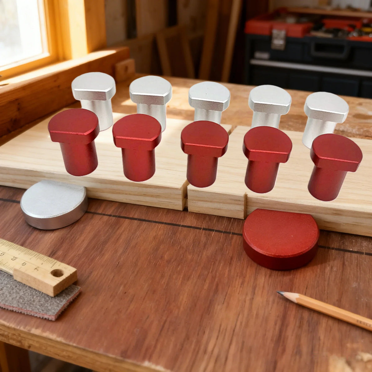 1/2/4/5pcs Workbench Tenon Stopper Bench - ProPawPet.com