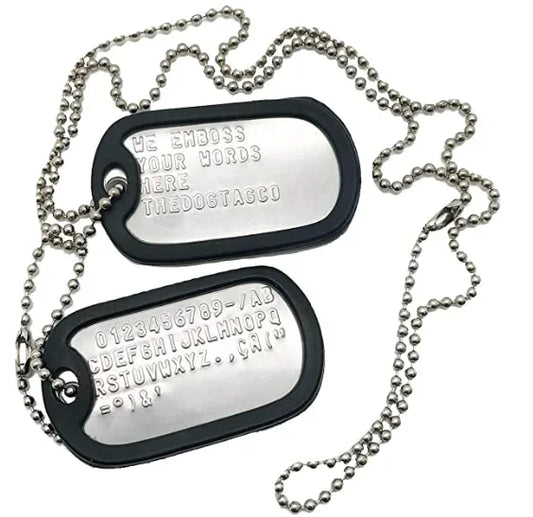 Stainless Steel The Dog Tag Military Set of - ProPawPet.com