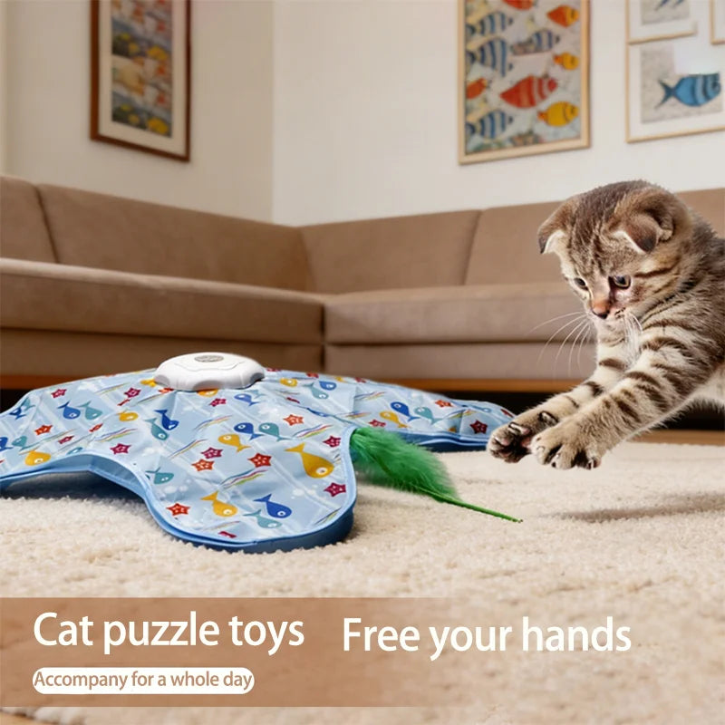 Cat Hunting Hood Toy Automatic Turntable Cat - ProPawPet.com