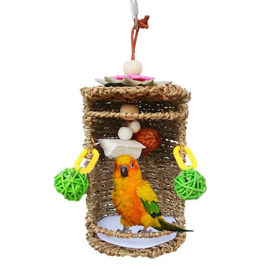 Parrot Habitat Cave Hang Tent Bird Parrot - ProPawPet.com